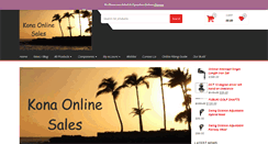 Desktop Screenshot of konaonlinesales.com